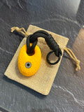 Climbing holds keychain